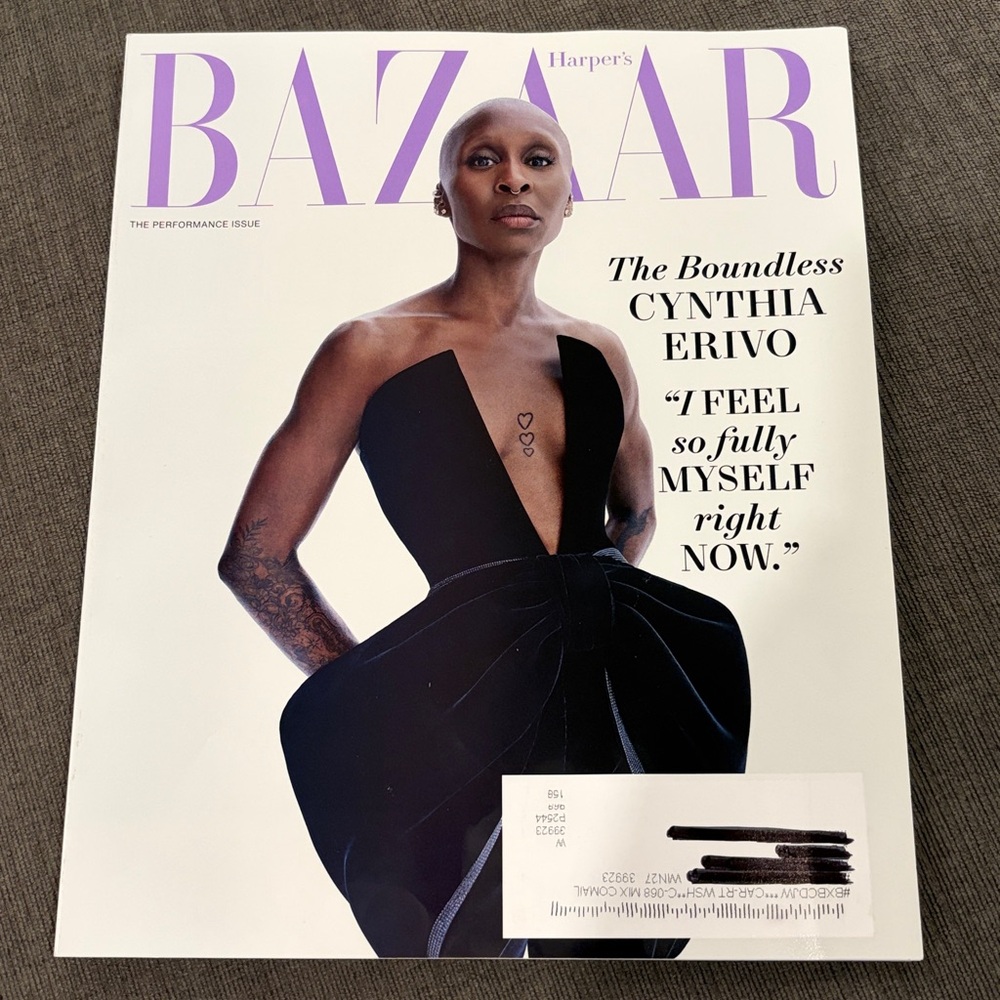 Harper’s Bazaar Magazine - November 2025 - Cynthia Erivo   wicked elphaba glinda